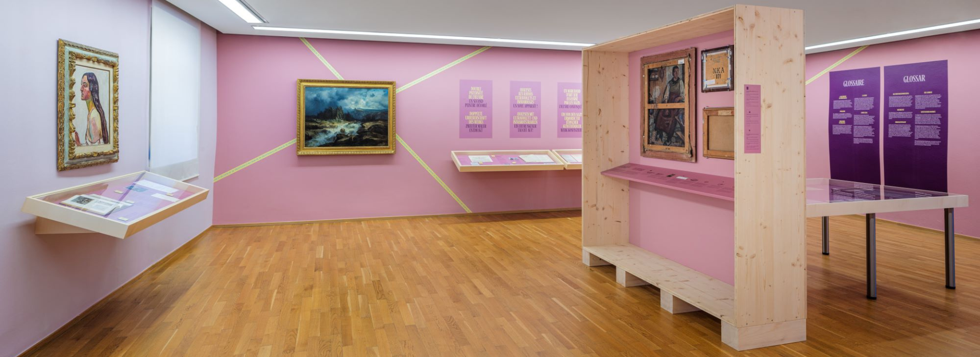 Lumière sur les œuvres. Enquête sur la provenance de la collection © Musées cantonaux du Valais, Sion. photo : Olivier Lovey